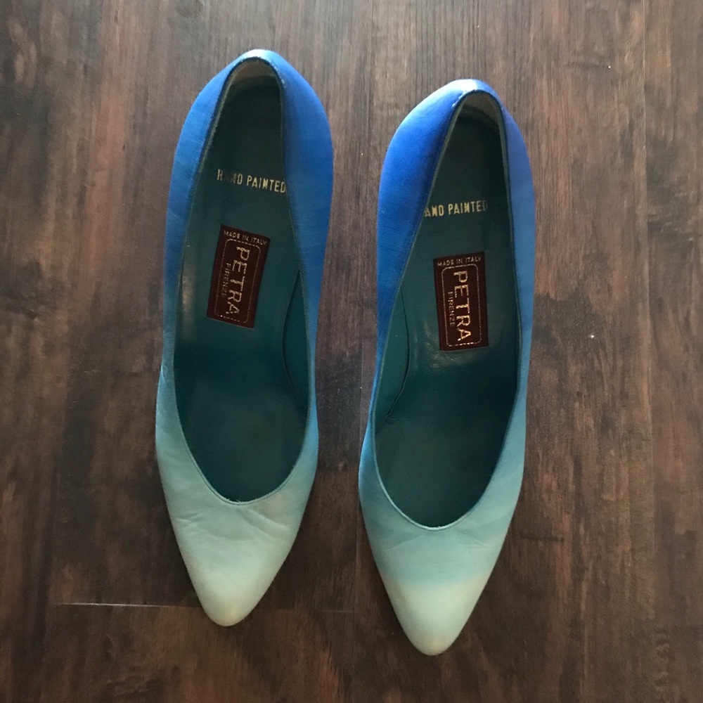 Petra Firenze Ombre Hand Painted Italian Heels